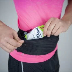 HYDRATION FLASK-CARRYING RUNNING BELT - BLACK -Running equipment ke2226d830127acd9b075b6e602fa499a