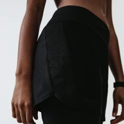 Kalenji Women's 2-in-1 Running Shorts With Built-in Tight Shorts Dry -Running equipment ke3602f744ca1cd56ec26fea8940924e6