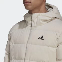 ADIDAS Helionic Hooded Down Jacket -Running equipment kee8962d65e4fd0d922d36810b6273ebc