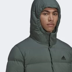 ADIDAS Helionic Hooded Down Jacket -Running equipment kf1af5b65e9841af6ae8f2b5f88eb8ecb
