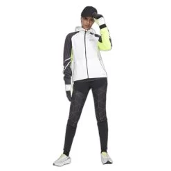 Craft Pro Hydro Lumen 2 Womens Running Jacket Grey/Black/Lime -Running equipment kf24bffb0e0fbf647de107604b4c45659