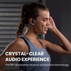 SHOKZ OpenRun Bone Conduction Sports Headphones -Running equipment kf42eea987a466b0a87a9f995e33b536e