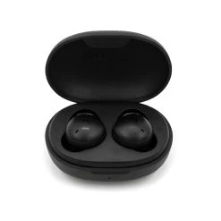 RUNNING 100% WIRELESS EARPHONES TWS 100 - BLACK -Running equipment kf8d144d0c6d03f01a7b06f4ce53502c0