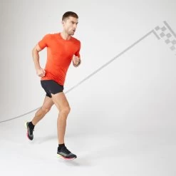 KIPRUN LIGHT MEN's RUNNING SHORTS LIGHT BLUE TURQUOISE -Running equipment kf983021698ff6dada6f8e5569a8ce5f6