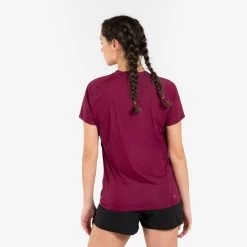 WOMEN'S TRAIL RUNNING SHORT-SLEEVE D T-SHIRT -Running equipment kfba9a1eb5b3ba747bf2eb837e30d1cd7 1