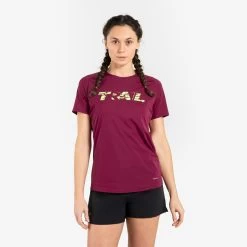 WOMEN'S TRAIL RUNNING SHORT-SLEEVE D T-SHIRT -Running equipment kfe31d4fa4337a1f043b300437c2f3c72 1